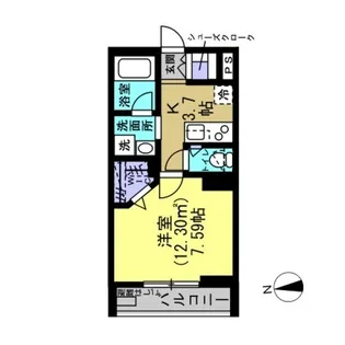 Court・Largo【2階】の間取り