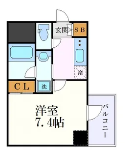 レジデンス東別院スクエア【14階】の間取り