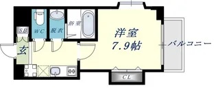 LUXE長田【3階】の間取り