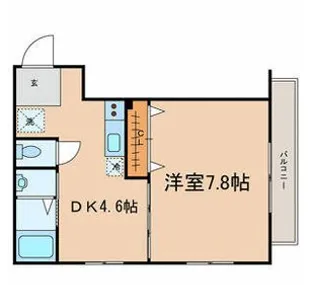 サンリビオン【2階】の間取り