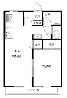 アムール【2階】の間取り