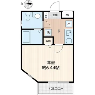 ピアコートTM大山参番館【1階】の間取り