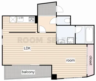 アークポイント【8階】の間取り