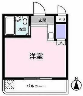 コアクレスト浦和III【1階】の間取り