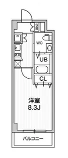 CASSIA市川妙典【1階】の間取り
