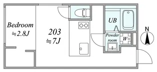 trias148【2階】の間取り