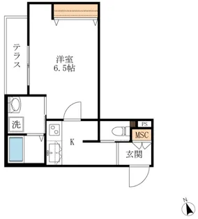 WoodBell九品仏~ウッドベル クホンブツ~【1階】の間取り
