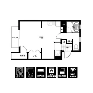 パークマンション【3階】の間取り