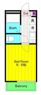グランスクエア中野島【2階】の間取り