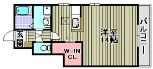 ティンカーベルRS【1階】の間取り