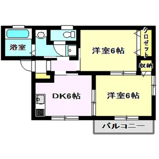 マーベラス III【1階】の間取り
