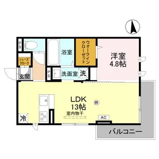 Lumiere du Soir(リュミエール ドゥ ソワール) Un【2階】の間取り