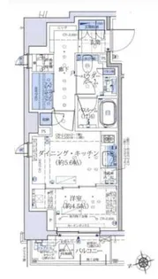 アトラス西早稲田【4階】の間取り