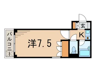 エルパティオ西片【1階】の間取り