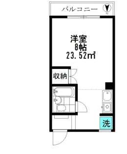 テラスベリィ【4階】の間取り