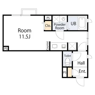 skye3桜新町【2階】の間取り