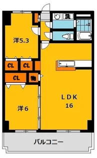 Y&M TAKAHASHI 1【4階】の間取り