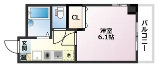 本山ヤングパレス【3階】の間取り