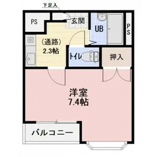 ECLAT DE LUNE【4階】の間取り