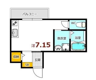 かんたろうビル【3階】の間取り