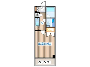 コンフォートEXE新田ステーション【7階】の間取り