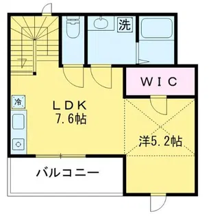 ブランエール中目黒【3階】の間取り