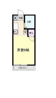 プティキャスル【2階】の間取り