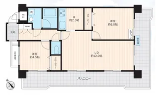トーア蔵前マンション【5階】の間取り
