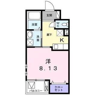 トゥーレン コティ【4階】の間取り