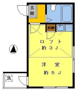 ライフピアムーン【1階】の間取り