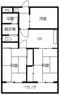 第三植野ビル【2階】の間取り
