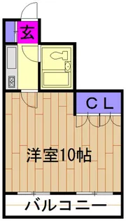 ジョイフル座間【4階】の間取り