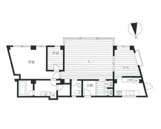 パーク用賀【4階】の間取り