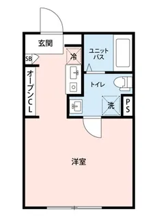 マイナビSTAY王子神谷リバーサイド(レピュア王子神谷レジデンスII)【4階】の間取り