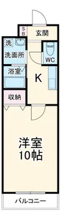 フォレストリバー【3階】の間取り
