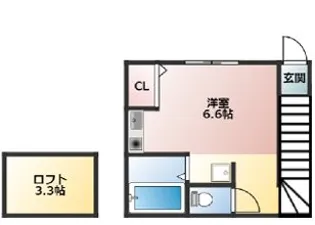 マティコートつつじヶ丘【2階】の間取り