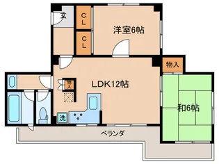 南禅寺荘【4階】の間取り