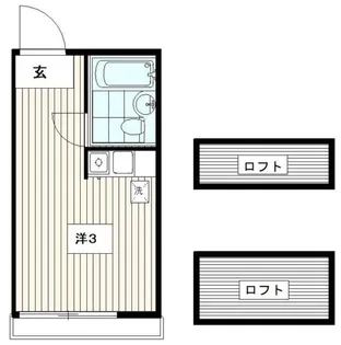 ニューハイム阿佐谷【1階】の間取り