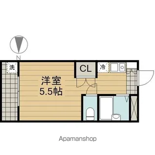 メゾンプリヴェ【3階】の間取り