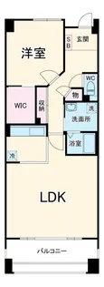 ソーラスフロント富船【13階】の間取り
