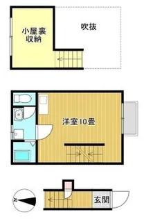 パークガーデン海老塚【2階】の間取り