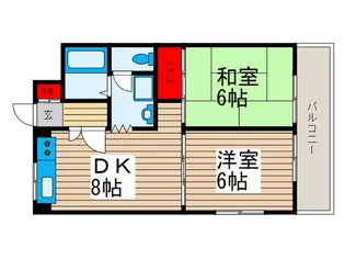 エスポワ-ル篠崎3【5階】の間取り