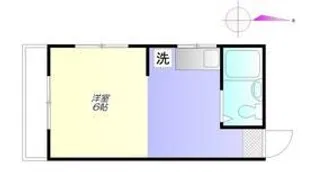 慶成ビル【4階】の間取り