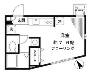 M’s FLAT【1階】の間取り