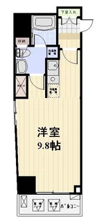 プロスペクト日本橋本町【9階】の間取り