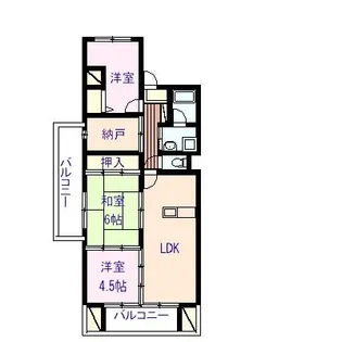 エミネンス【2階】の間取り