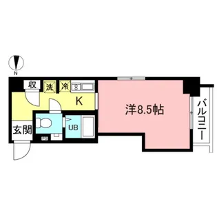 グランパルテ【3階】の間取り