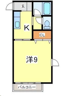 サンレジデンス矢幅【2階】の間取り