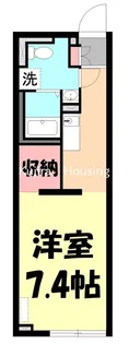 NORTHSIDE 1【1階】の間取り