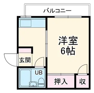 ISハイム【2階】の間取り